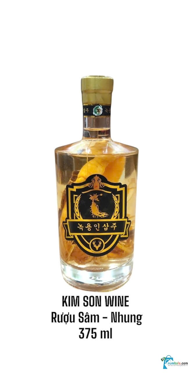 kim son wine ruou sam 375ml