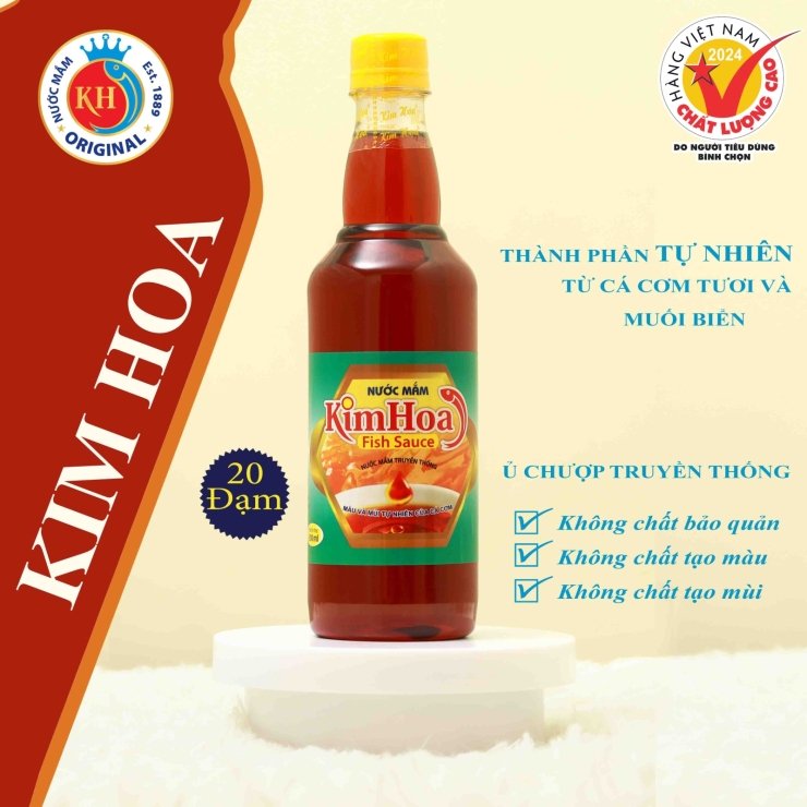 nuoc mam dieu vi kim hoa 20 do dam chai 500ml