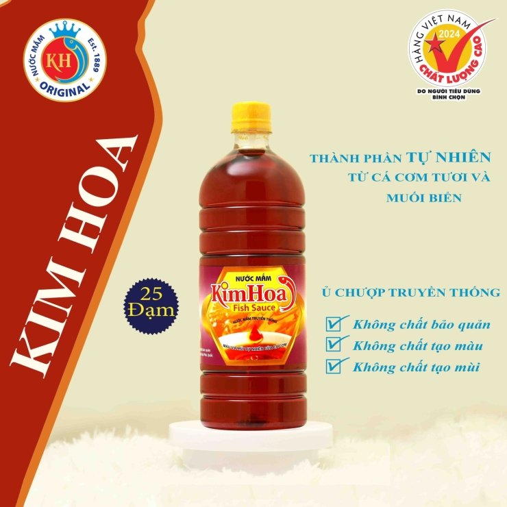 nuoc mam truyen thong phu quoc kim hoa 25 do dam chai 1000ml